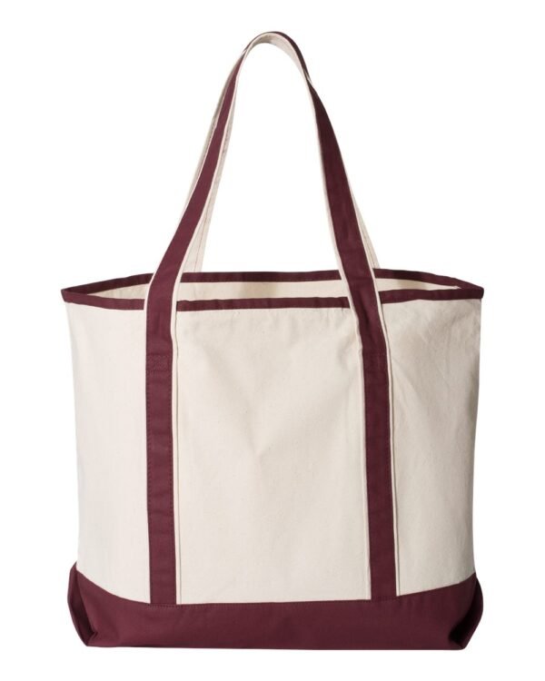 Maroon Tote Bag - Image 2