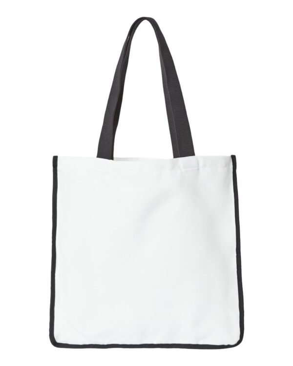 White Black tote bag - Image 2