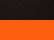 Black with Neon Orange